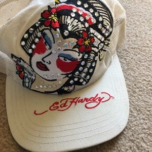 100% Authentic Ed Hardy Cap